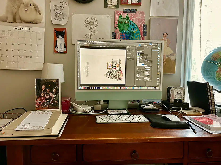 My Messy Desk – Holiday Edition