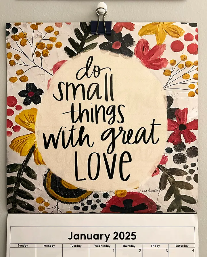 Do Small Things With Great Love