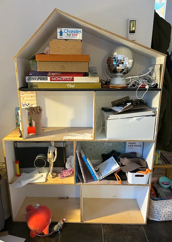 Around Our Home: Family Room Reading Nook Before & After